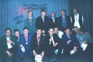 \"Нефтяник\" - чемион области 2002 года