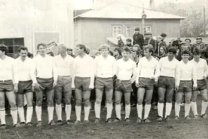 Футбольная команда \"Рыбак\", г.Невельск, 1986г.