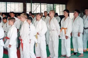 Матчевая встреча по дзюдо в г.Асахигава (Япония).
август 2004г.