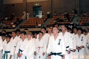 Матчевая встреча по дзюдо в г.Саппоро (Япония).
август 2004г.