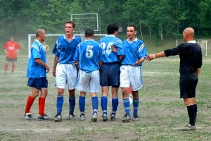 Матч чемпионата Сахалинской области 2003 года. "Автомобилист" (Южно-Сахалинск) - "Локомотив" (Южно-Сахалинск). Стадион "Космос". 