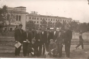 Сборная команда Сахалинской области, ставшая обладателем Кубка Севера 1964 года. 