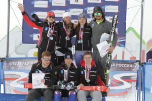 Чемпионат России по горнолыжному спорту. Слалом. 4 день.