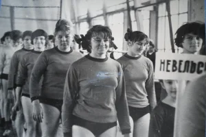 Сборная Невельска, 1960-е годы. 