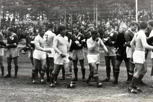 Ветераны советского футбола в Охе (1970 год)