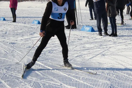 Команда СШОР ЗВС выиграла состязания по лыжным гонкам в рамках Спартакиады Минспорта