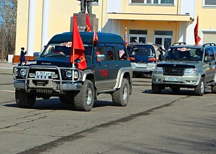 Автопробег в память о Великой Победе