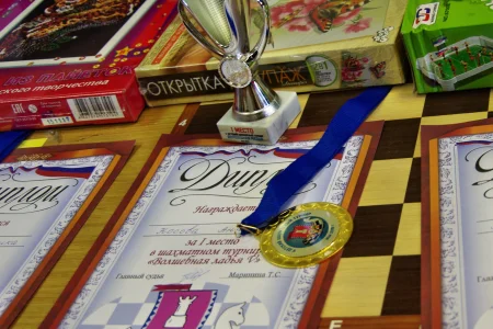 Победителями «Турнира новичков» в рамках V шахматного фестиваля «Волшебная ладья» стали Даниил Горбунов и Анна Носова