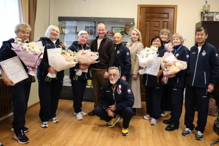 В минспорте чествовали участников спартакиады пенсионеров России