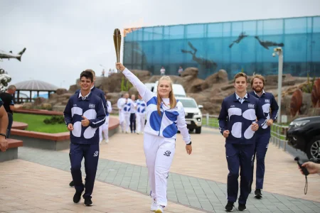 София Надыршина стала участницей эстафеты огня МСИ «Дети Азии»