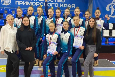 Сахалинские гимнастки вошли в тройку лучших команд чемпионата Дальнего Востока