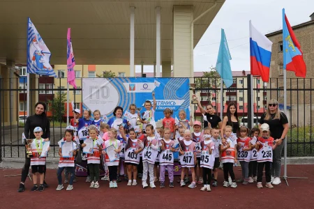 Дошколята Углегорска и Шахтерска приняли участие в Фестивале ГТО