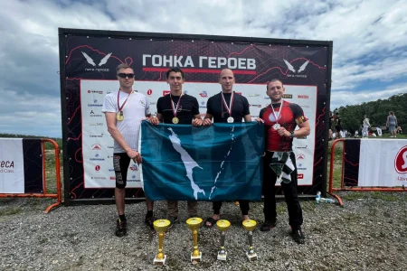 Сахалинцы завоевали четыре медали «Гонки героев» во Владивостоке