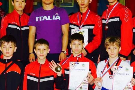 Наши золотые тхэквондисты 