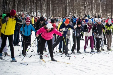 В Тымовске прошла «Сахалинская лыжня – 2015» на призы мэра городского округа 