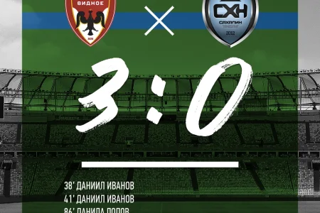 «Сахалин» проиграл «Металлургу-Видное»