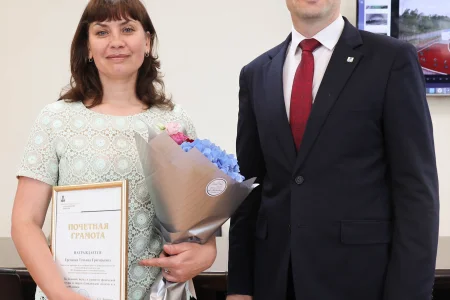 Председателю регионального отделения "Специальной Олимпиады России" вручили почетную грамоту