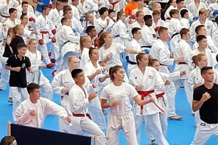 Сегодня сахалинские каратисты отправились в Уссурийск на чемпионат и первенство ДФО