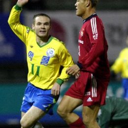 Денис Лактионов, бывший игрок комсанды \"Сахалин\", ныне играющий за корейский клуб \"Сон Нам Ильхва Чунма\".