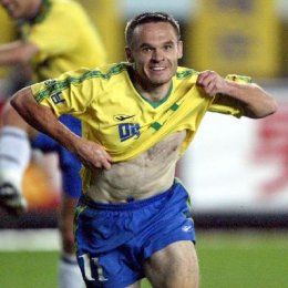 Денис Лактионов, бывший игрок комсанды \"Сахалин\", ныне играющий за корейский клуб \"Сон Нам Ильхва Чунма\".
