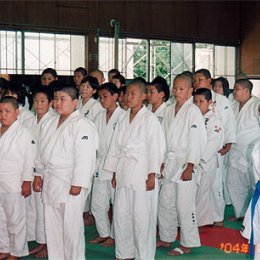Матчевая встреча по дзюдо в г.Асахигава (Япония).
август 2004г.