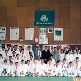 Матчевая встреча по дзюдо в г.Асахигава (Япония).
август 2004г.