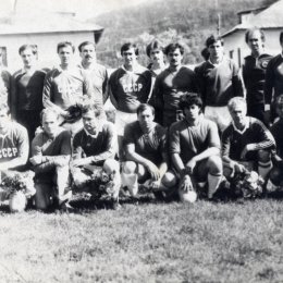 Сборная ветеранов СССР по футболу в Невельске, 1987 год