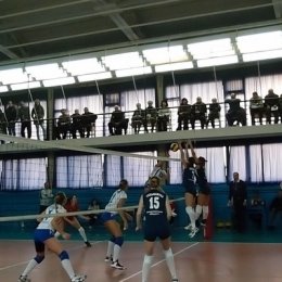 14.10.2012. "СДЮШОР-Экран" (Санкт-Петербург) -  ВК "Сахалин" (Южно-Сахалинск) - 1:3. "Сахалин" в синей форме. 