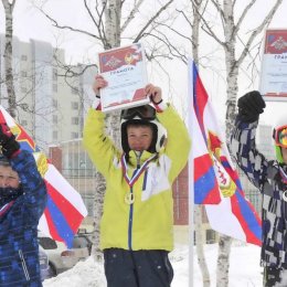 Соревнования по горнолыжному спорту "Юные армейцы"