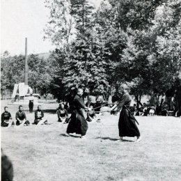 Поединок кендоистов