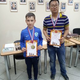 С Виталием И мы победили на турнире по парным шахматам