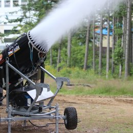 Сервисное обслуживание системы искусственного оснежения на горе Парковая