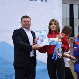Легкоатлетическая эстафета по улицам города