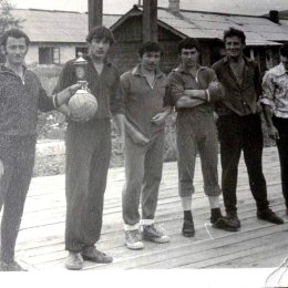 Волейбольная команда села Восточное Макаровского района