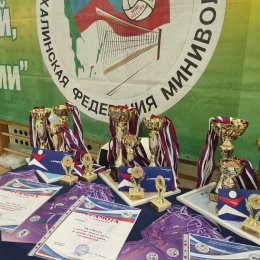 В Невельске завершился Кубок Сахалина по мини-волейболу