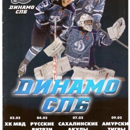 "Динамо" (Санкт-Петербург) - "Сахалинские акулы"