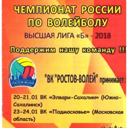 "Ростов-Волей" (Ростов-на-Дону) - "Элвари-Сахалин"