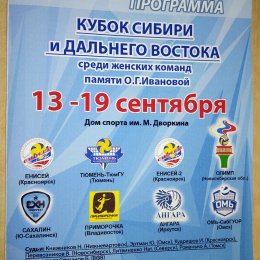 Кубок Сибири и Дальнего Востока среди женских команд 