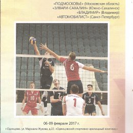 Тур чемпионата России среди мужских команд высшей лиги "Б" в Одинцово ("Элвари-Сахалин")