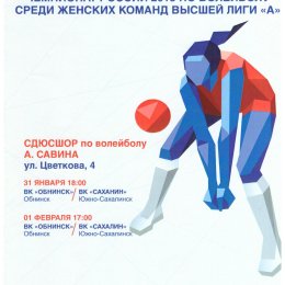 ВК "Обнинск" - "Сахалин"