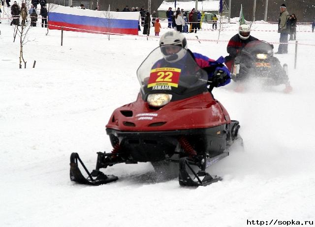 Гонки на снегоходах на Кубок мэра - 2006