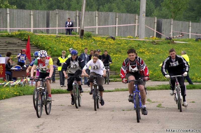 Соревнования по горному велосипеду в дициплине "Cross country - 2006"