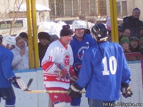 Легенды хоккея СССР на Сахалине