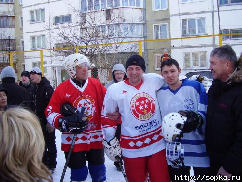 Легенды хоккея СССР на Сахалине