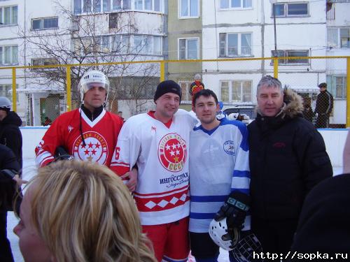 Легенды хоккея СССР на Сахалине