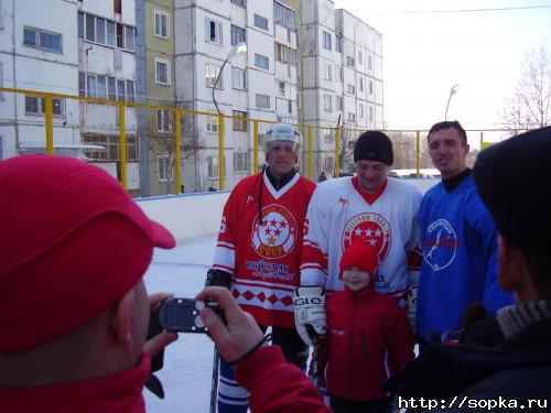 Легенды хоккея СССР на Сахалине