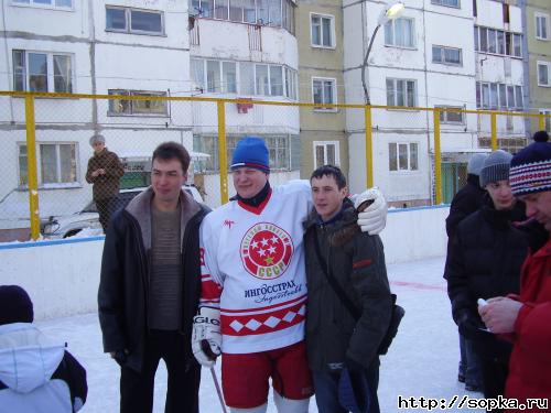Легенды хоккея СССР на Сахалине