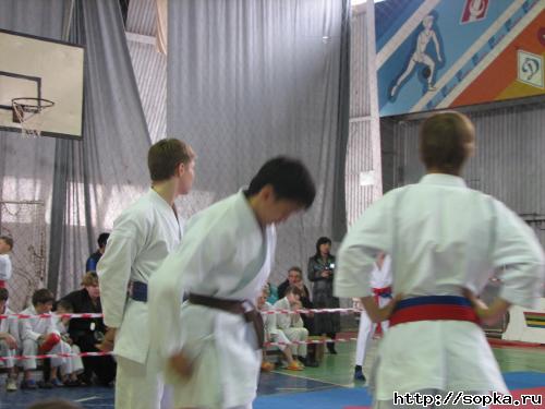 Командное первенство области  по каратэ-до Сетокан по правилам WKF- 2007