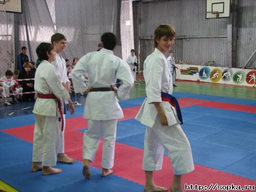 Командное первенство области  по каратэ-до Сетокан по правилам WKF- 2007