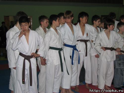 Командное первенство области  по каратэ-до Сетокан по правилам WKF- 2007